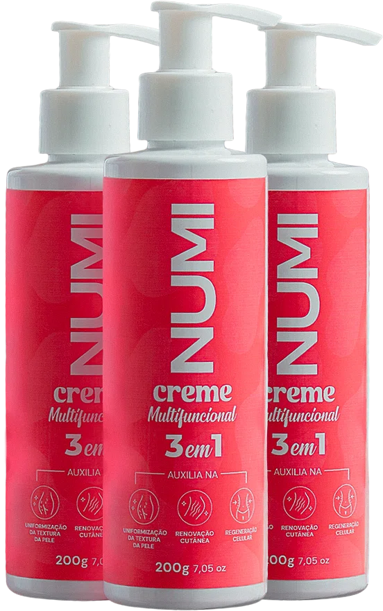 Creme NUMI - Kit 3 Potes